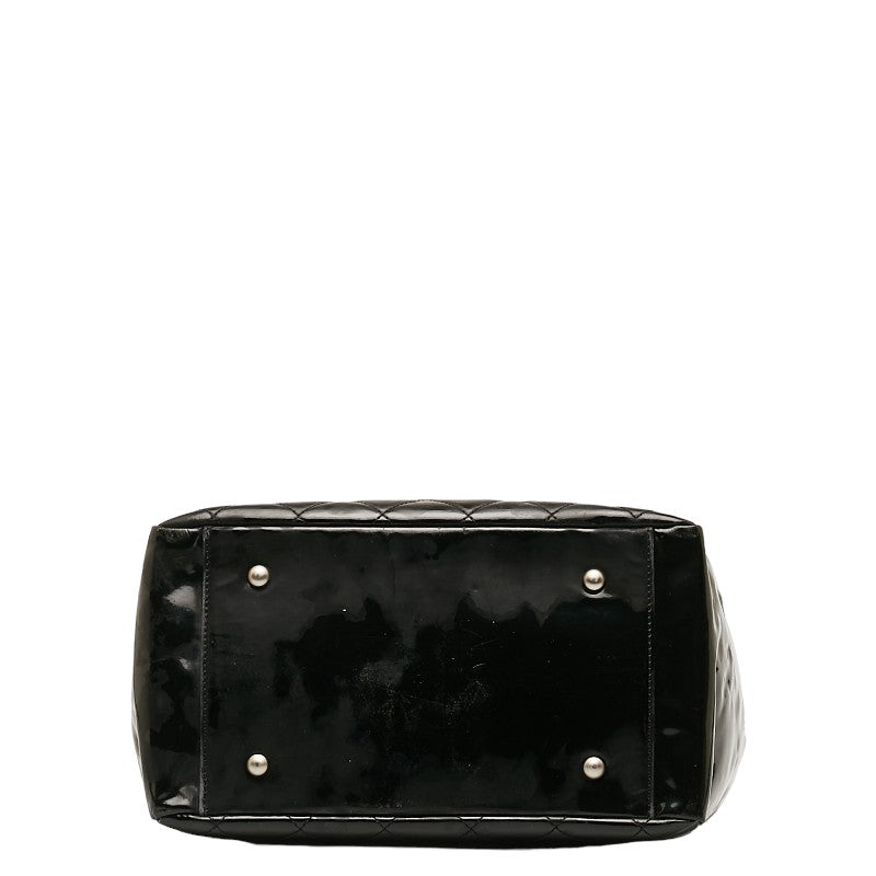 Chanel Matrases Cocomark Chain houlder Bag Black Silver Emmeline  Chanel