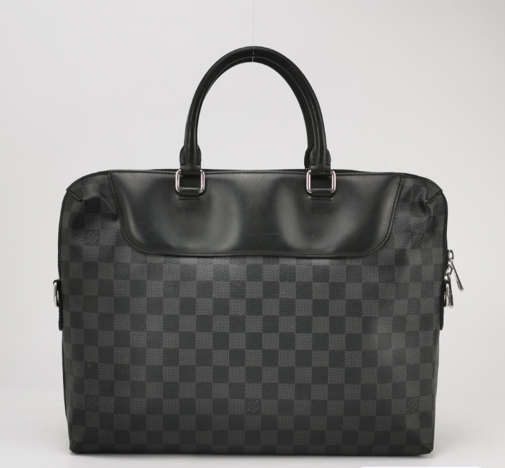 Preloved Louis Vuitton (LV)Porte-Documents Jour bag Black 36cm 250327781122850