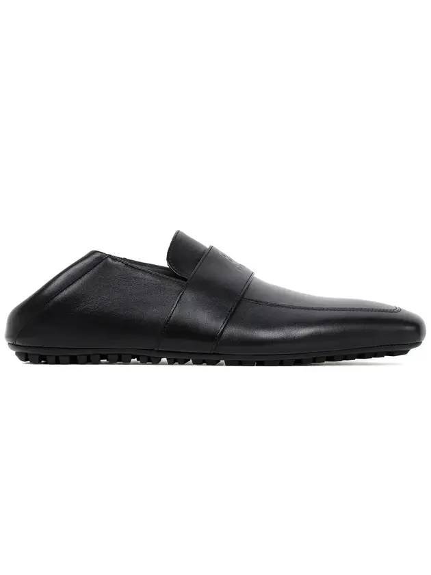 Luxury Balenciaga  City Square Toe Loafers Black