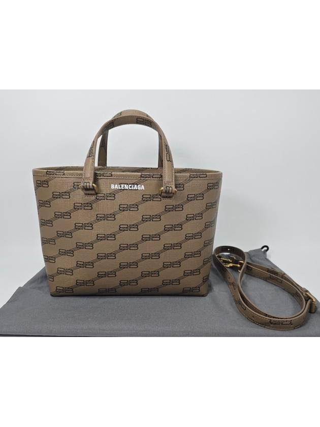 Luxury Balenciaga  Signature BB Monogram Small Shopper Bag