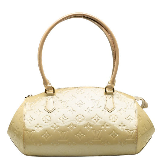 Louis Vuitton Monogram Verney Shawwood PM Handbag M91491 Bronco-Royal Ivory Patent Leather  Louis Vuitton