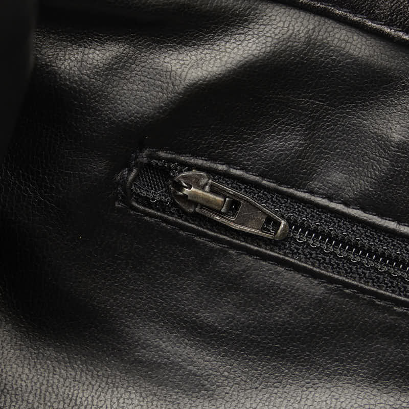Chanel Super Model Bag Coco Chain Tote Bag One-Shoulder Bag Black Leather  CHANEL