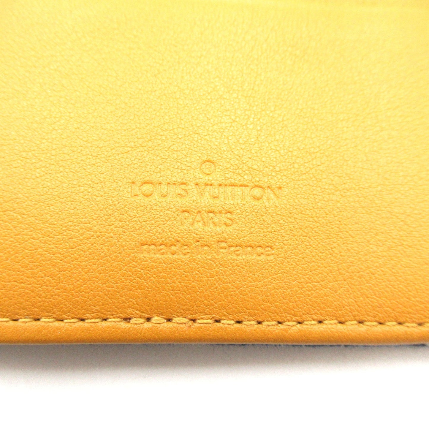 Louis Vuitton Portefolio America Double Fable Wallet Denim Monogram Denim   Blue M95511