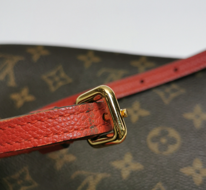 Preloved Louis Vuitton (LV) Twice Bag Red 250207781053054