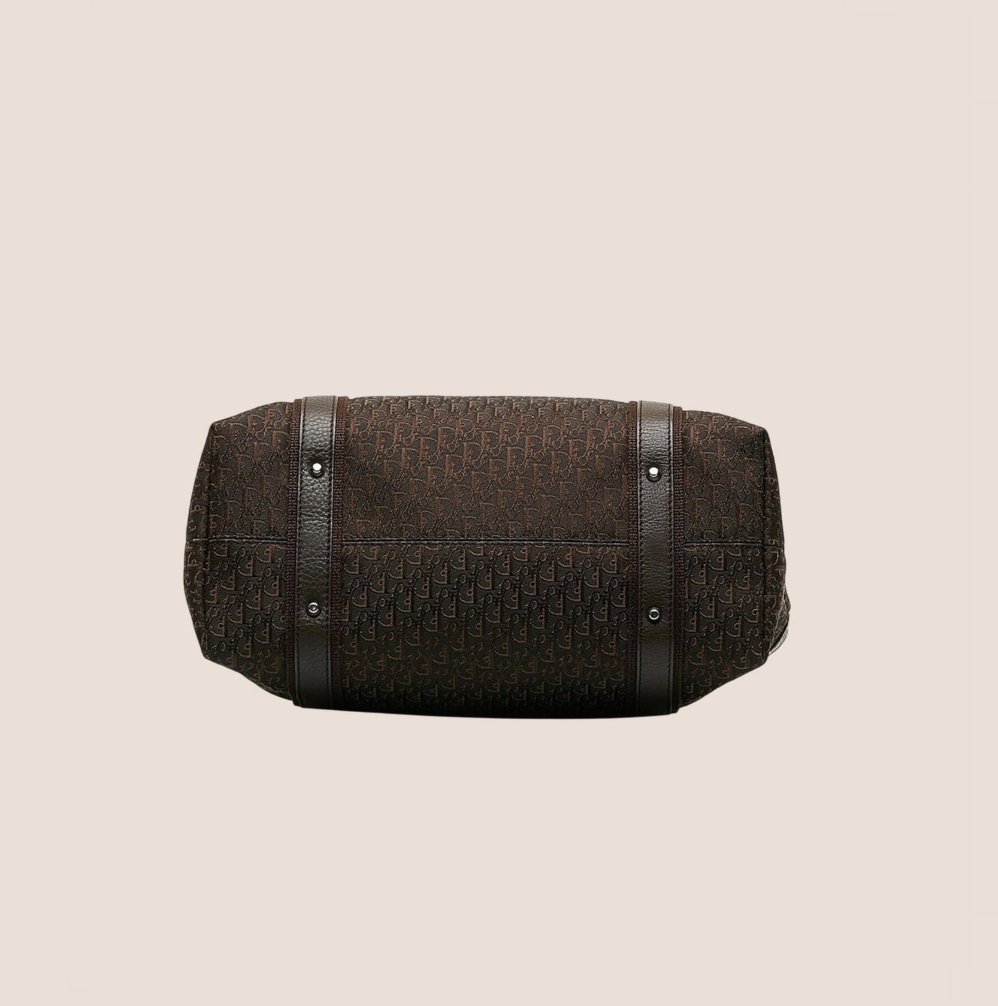 CHRISTIAN DIOR BROWN DIORISSIMO STREET CHIC TOTE BAG