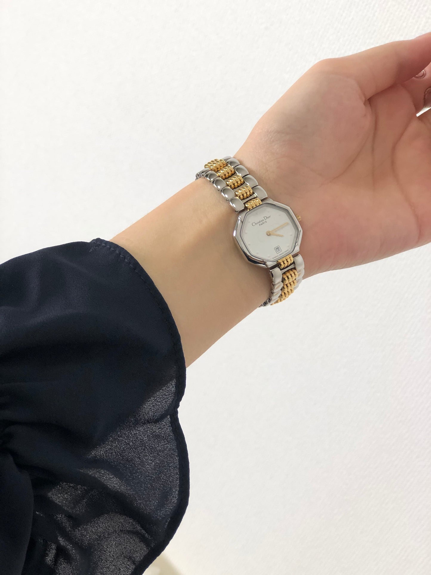 Christian Dior Watch D48-203 Silver Vintage 3umdyw