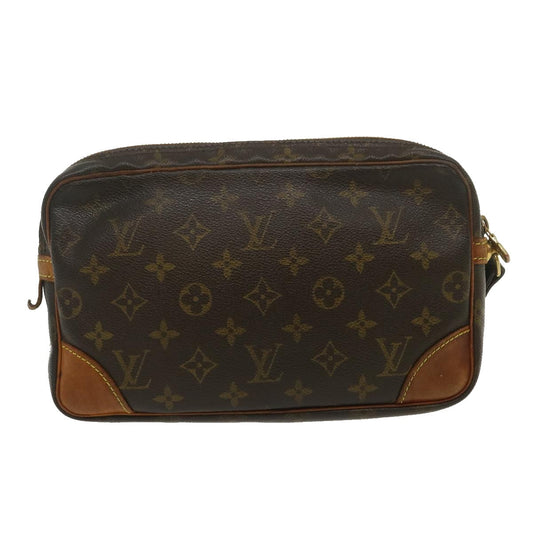 LOUIS VUITTON Monogram Marly Dragonne GM Clutch Bag M51825 LV Auth fm1336