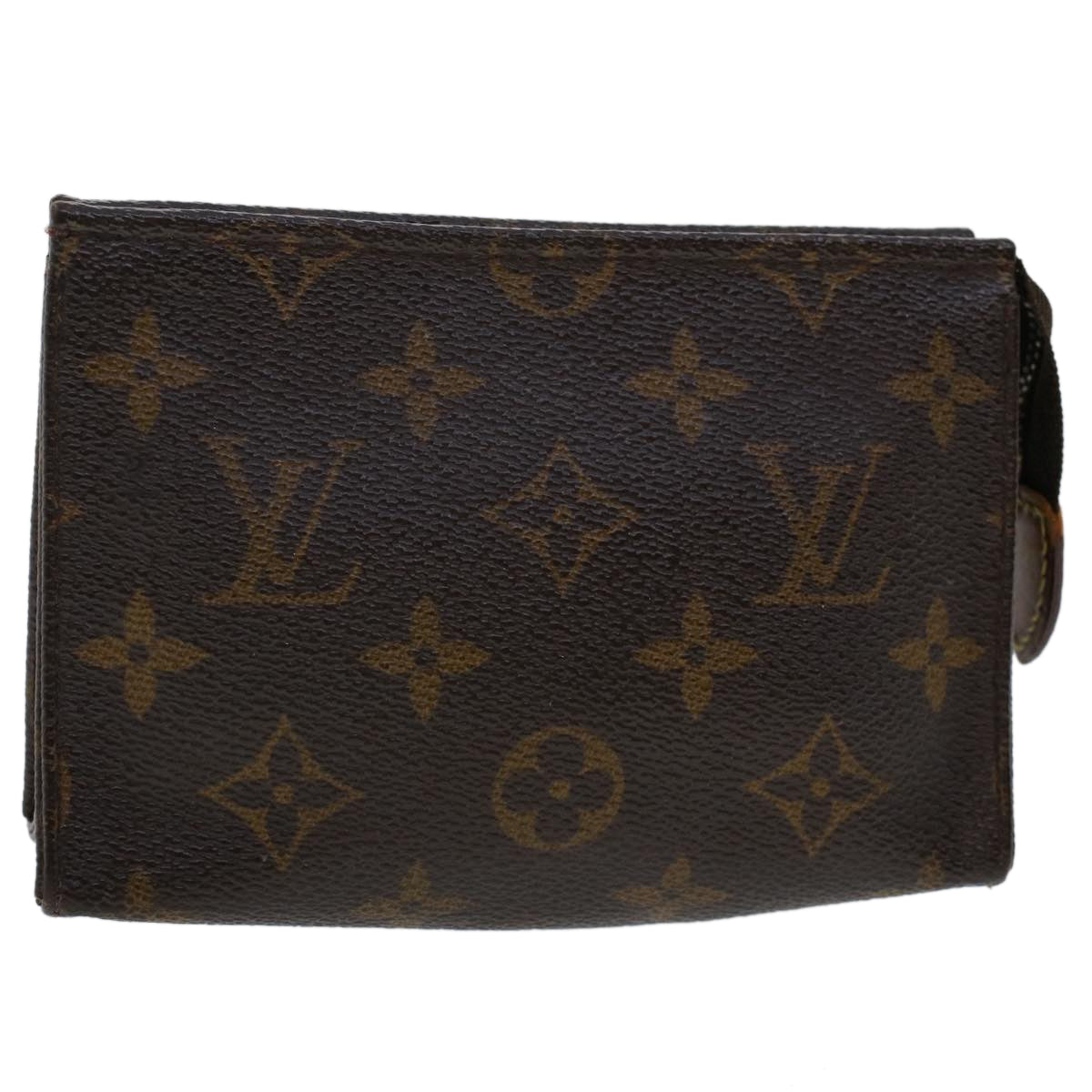 LOUIS VUITTON Monogram Poche Toilette 15 Pouch M47546 LV  fm2496