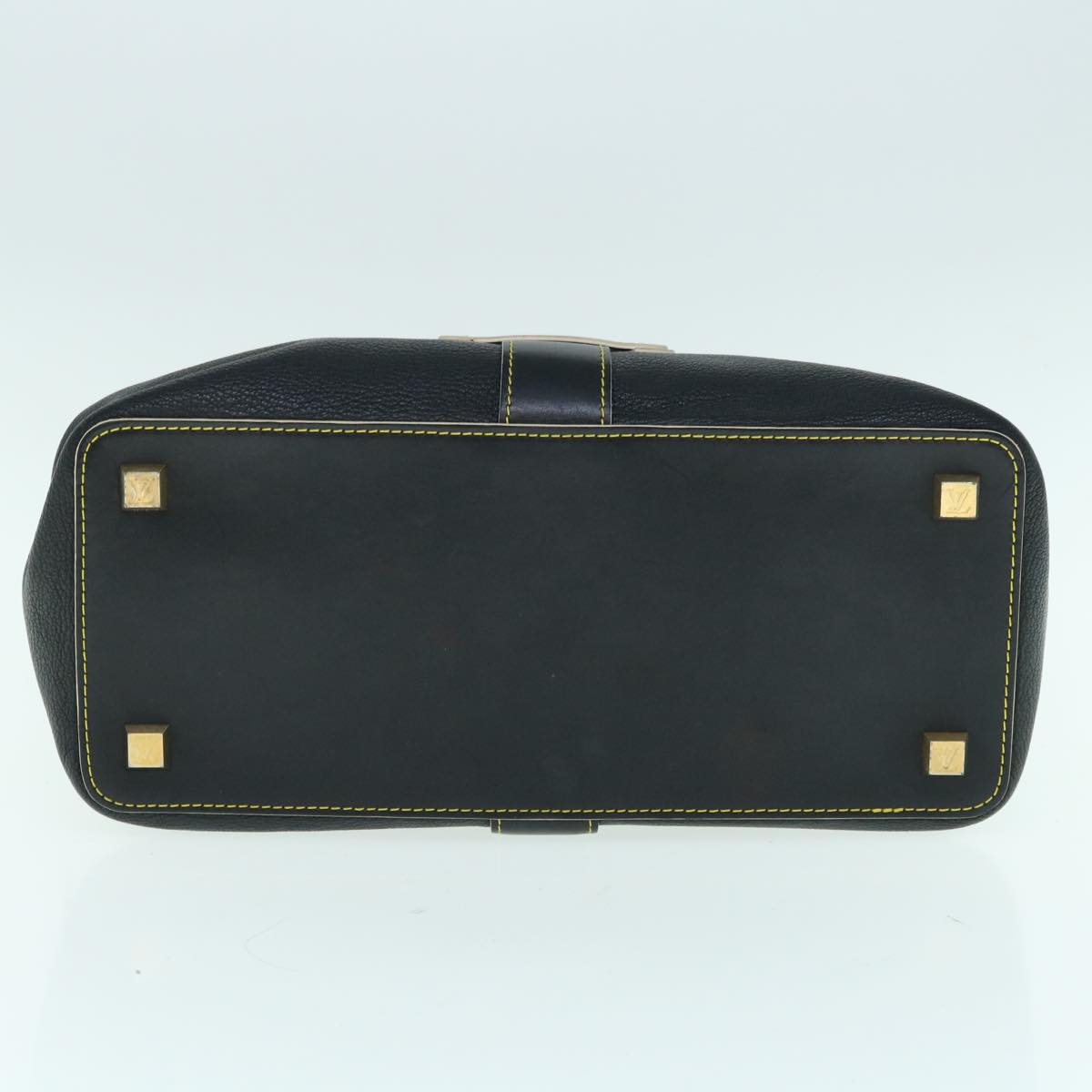 LOUIS VUITTON Suhari Ange New PM Hand Bag Black M91805 LV Auth fm3057