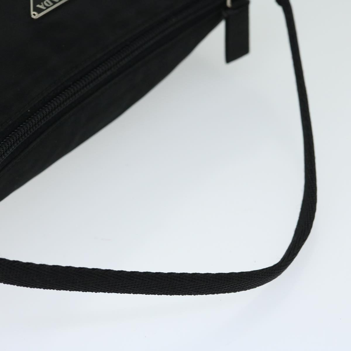 PRADA Accessory Pouch Nylon Black Auth fm3204