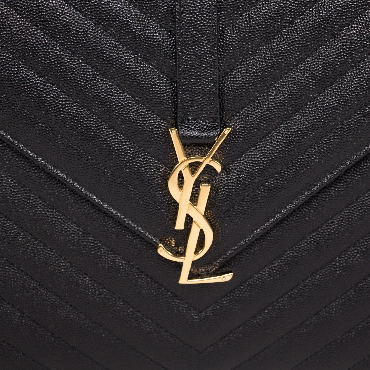 Saint Laurent Monogram Large Quilted Leather