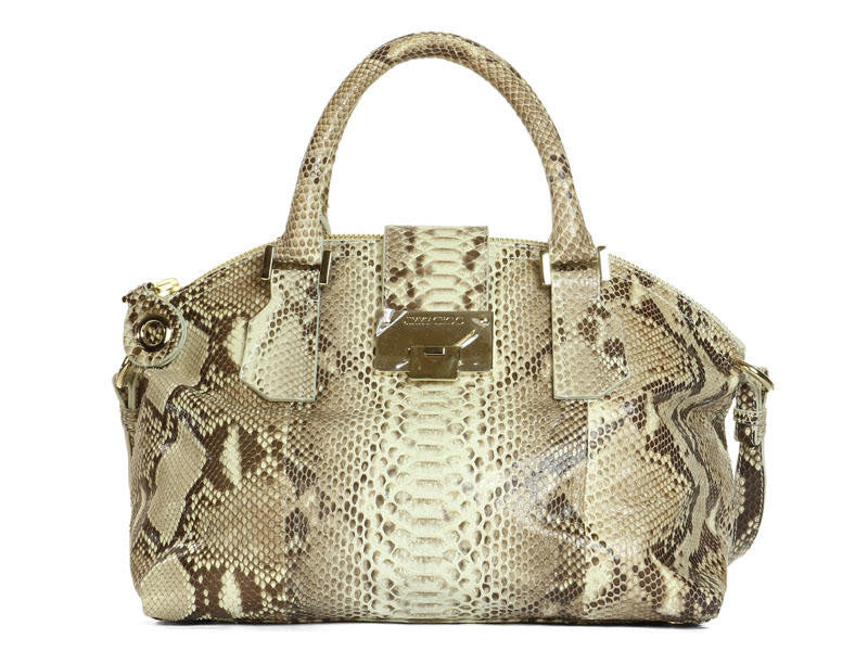 Jimmy Choo Natural Python Rosa
