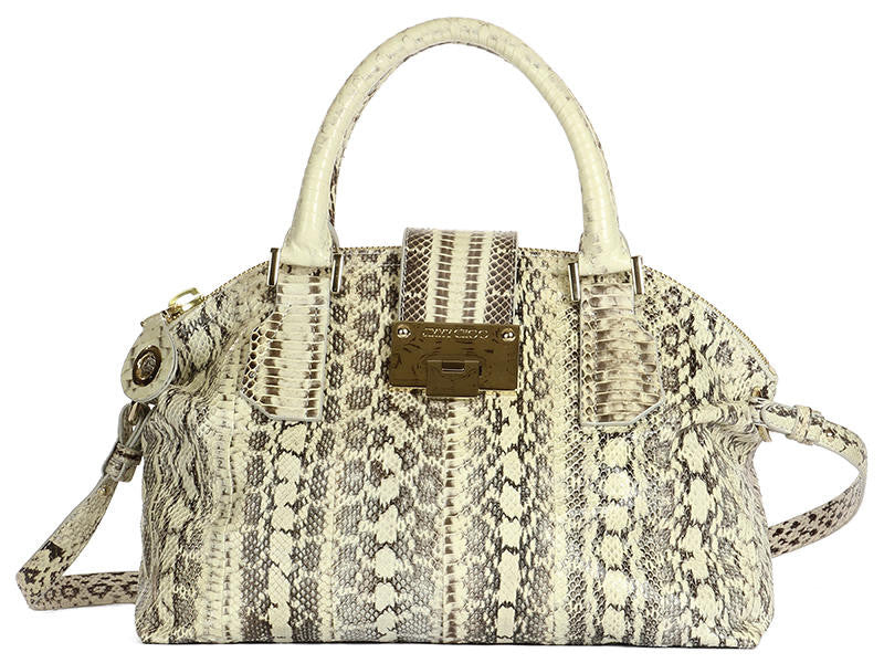 Jimmy Choo Natural Water Snake Rosa