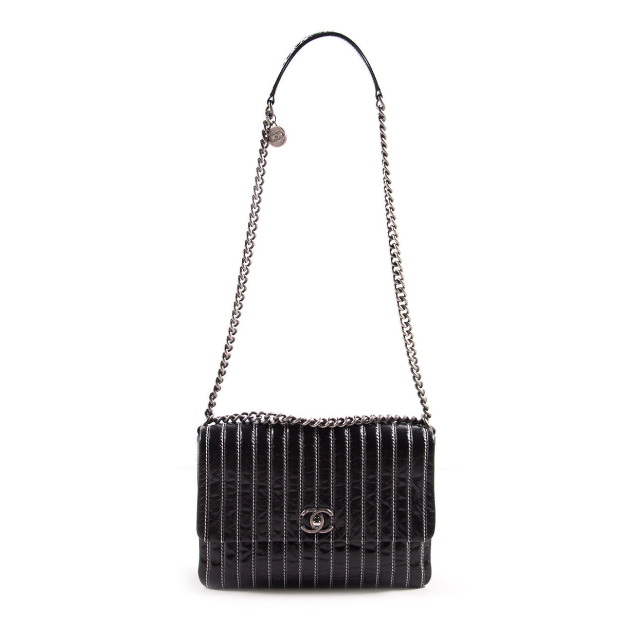 Chanel Vertical Single Flap Bag