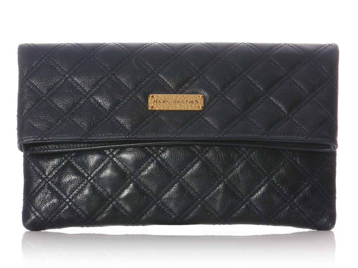 Marc Jacobs Navy Eugenie Clutch