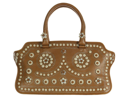 Bottega Veneta Small Leather Flower Bag