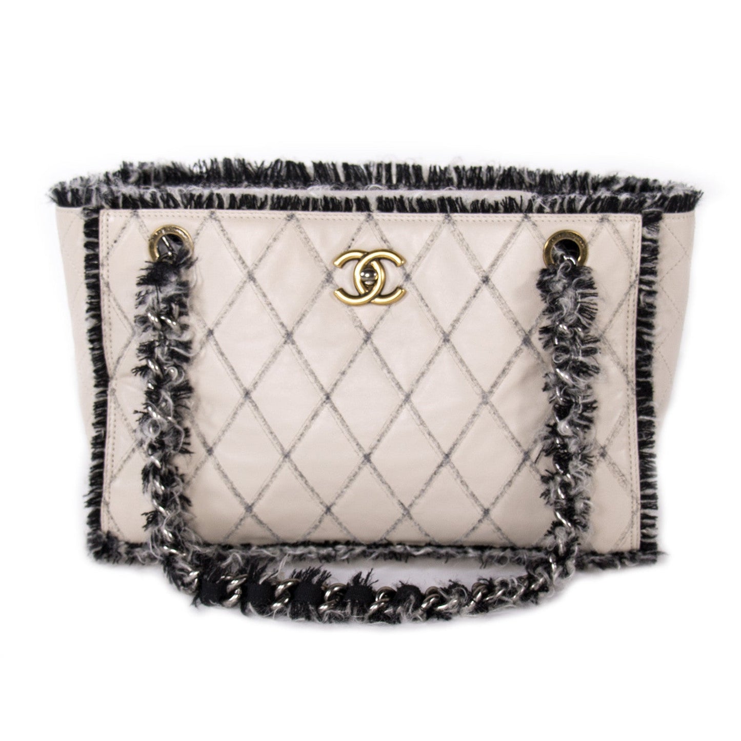 Chanel Tweedy Tote Bag