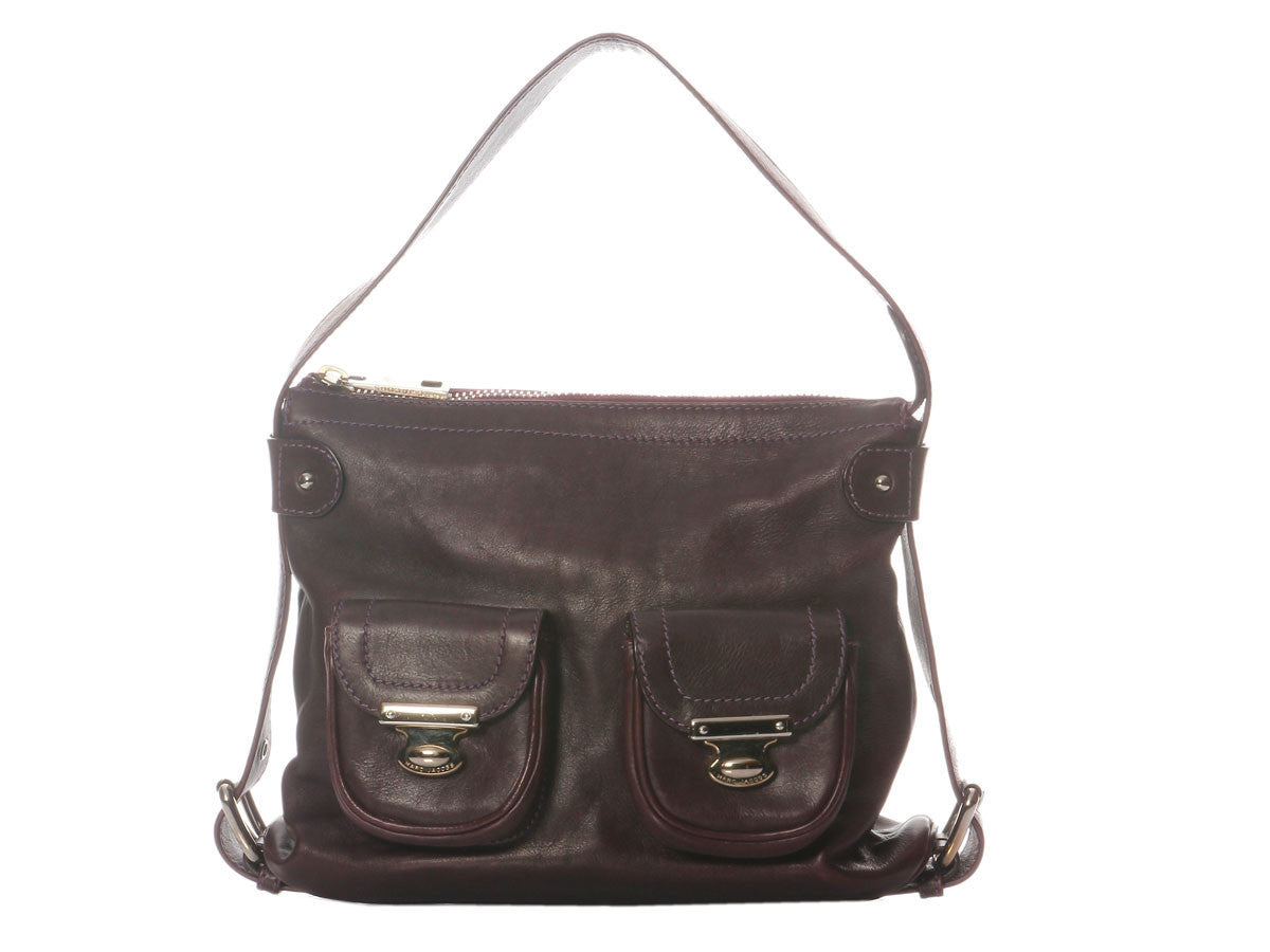 Marc Jacobs Small Purple Shoulder Bag