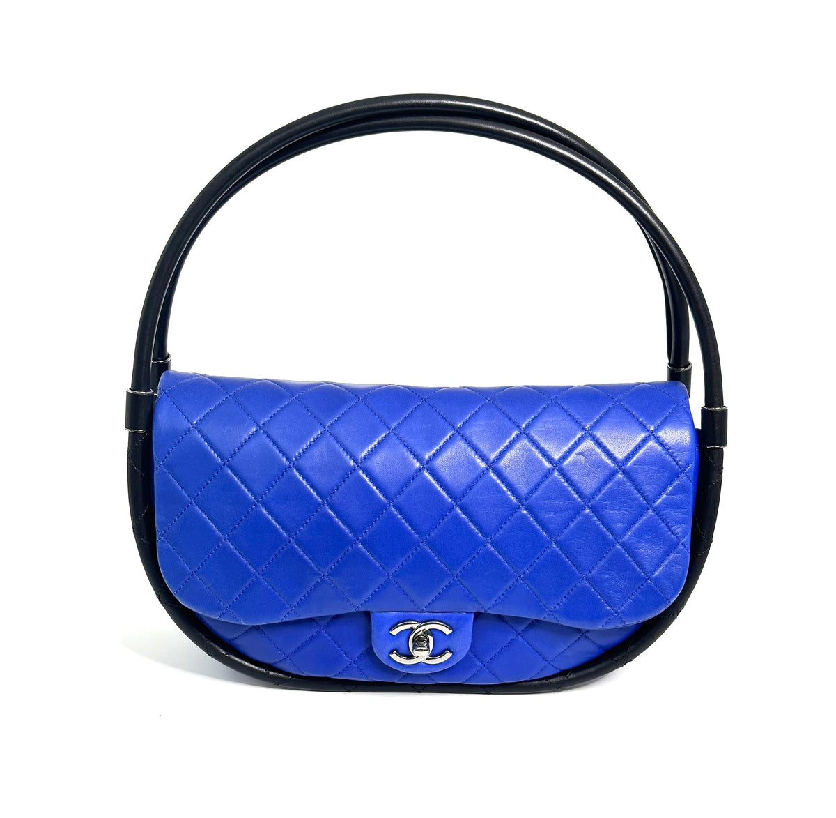 CHANEL SS13 Hula Hoop Bag Blue