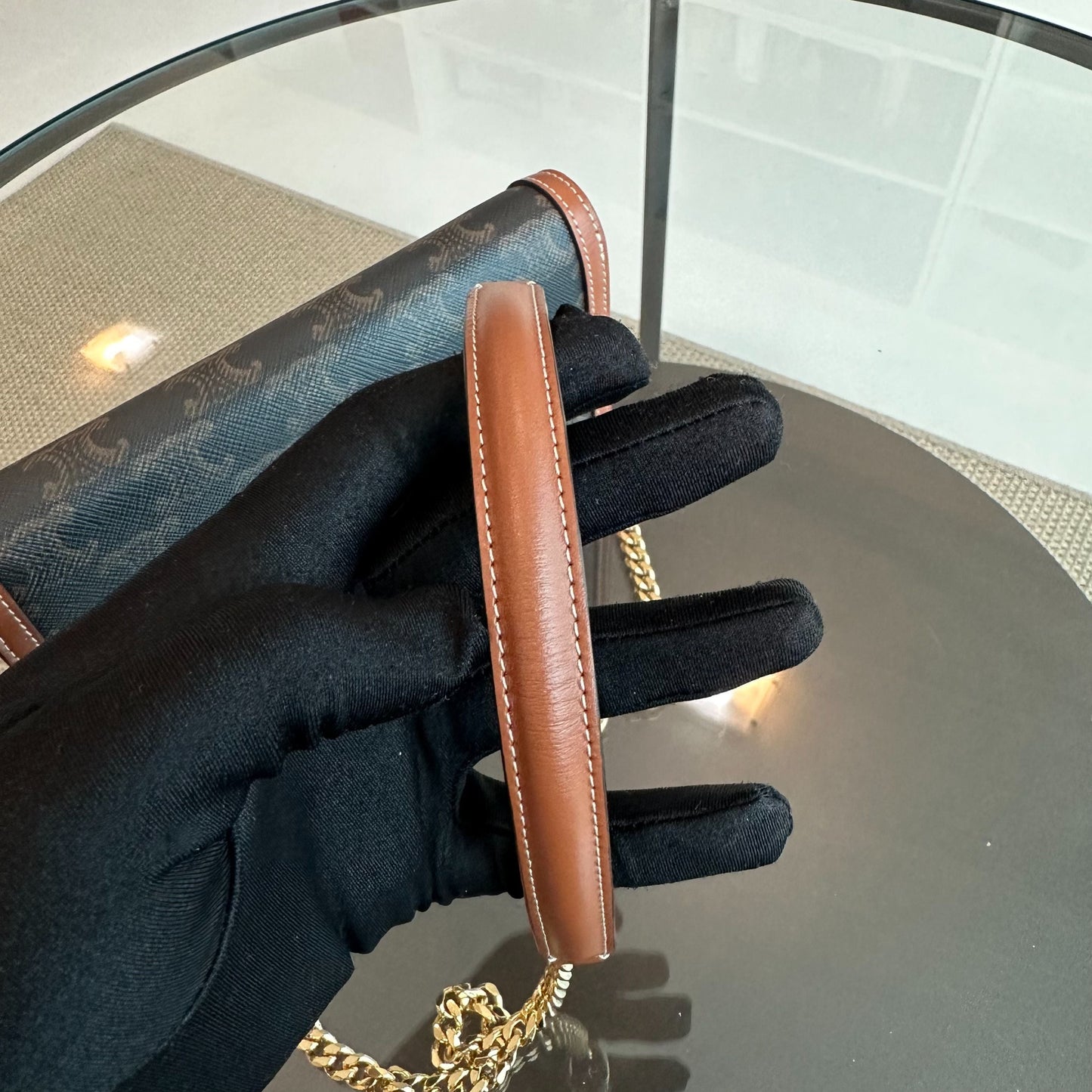 *Full Set* Triomphe Envelope WOC Wallet On Chain Coated Canvas