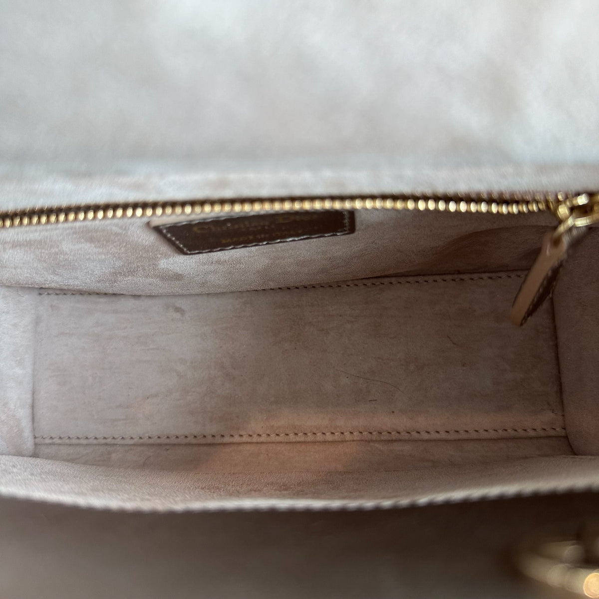 *Full Set* Lady Small My ABC Lambskin Metallic Gold LGHW