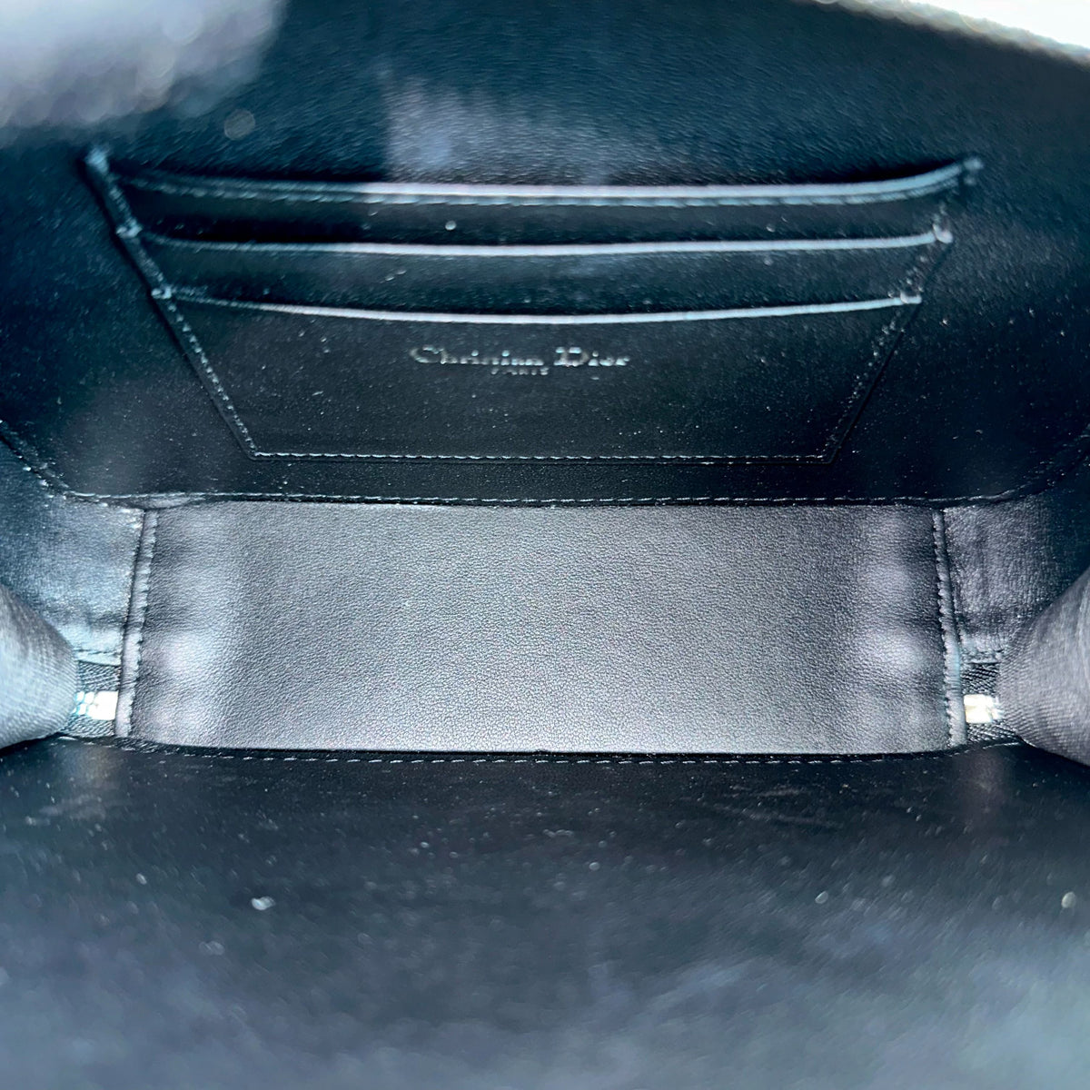 *Full Set, Receipt* Caro Box Cannage Lambskin Black SHW