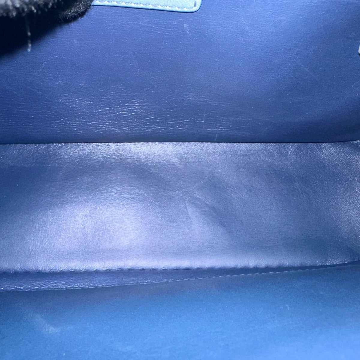 *Full Set Receipt* Caro Large Flap Calfskin Gradient Blue GHW