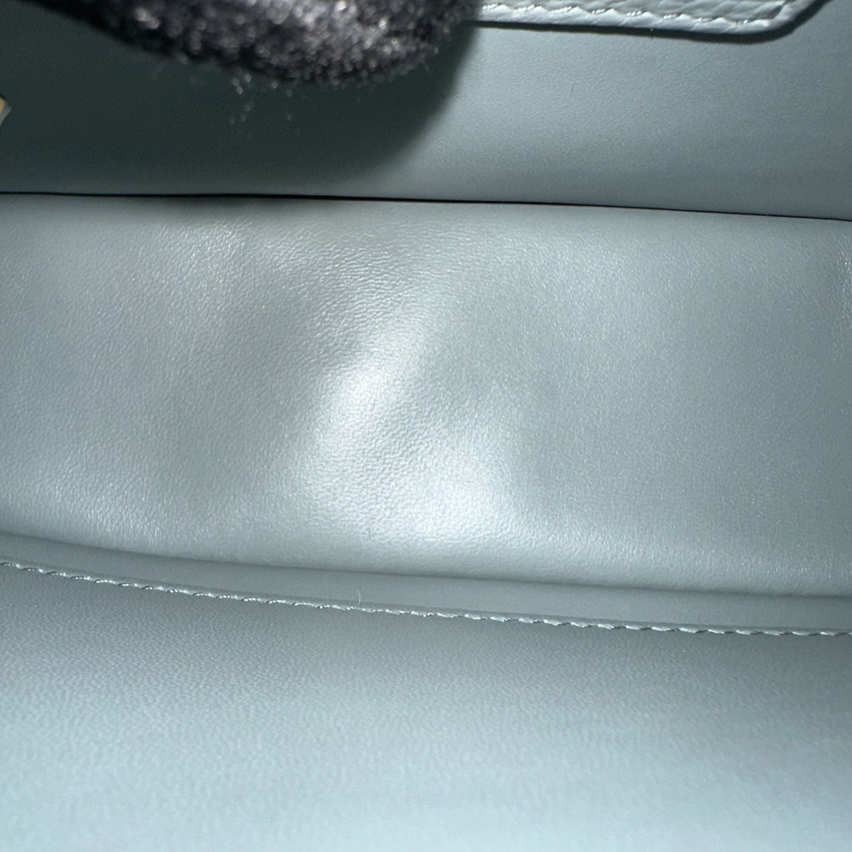 *Full Set, Receipt* Caro Small Cannage Flap Bag Grey GHW