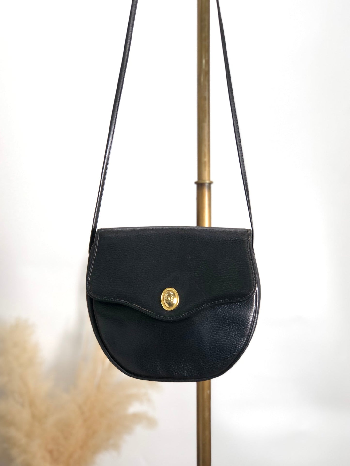 Christian Dior  Shoulder bag Black Vintage tzdbkd