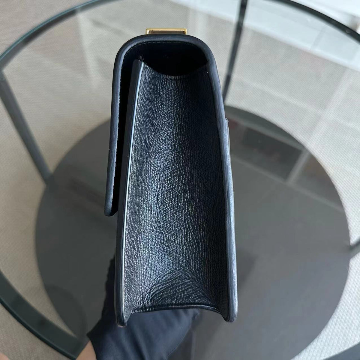 *Grained Calfskin, Full Set* Montaigne 30 Grained Calfskin Black GHW