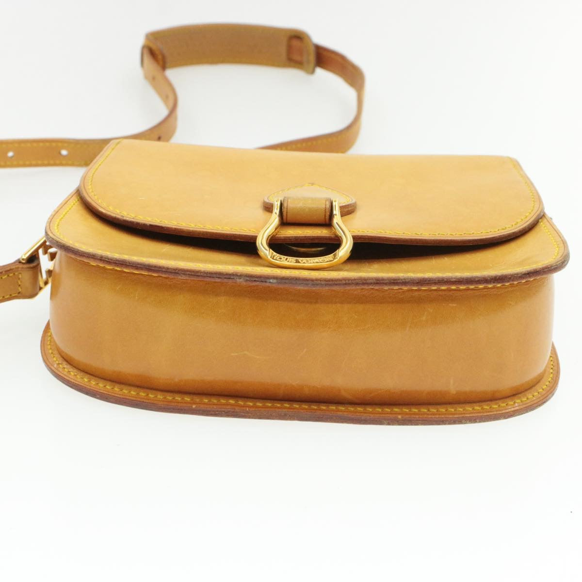 LOUIS VUITTON Nomad Saint Cloud MM Shoulder Bag Beige LV Auth am067g