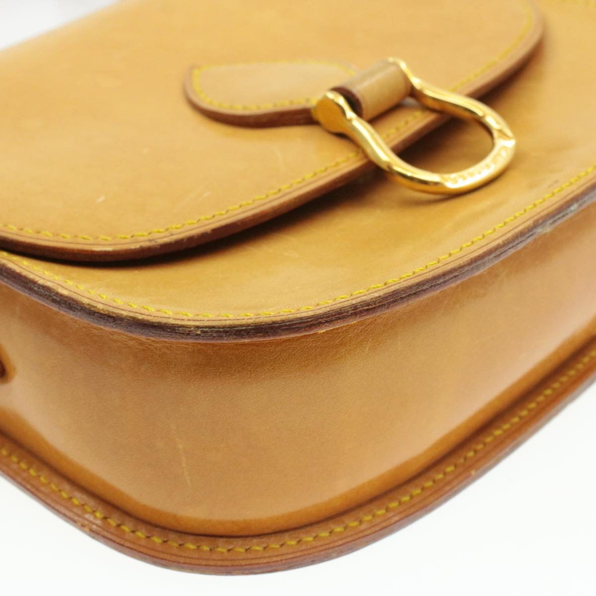 LOUIS VUITTON Nomad Saint Cloud MM Shoulder Bag Beige LV Auth am067g