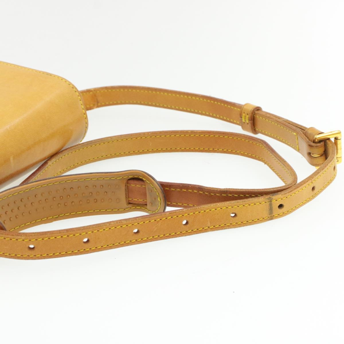 LOUIS VUITTON Nomad Saint Cloud MM Shoulder Bag Beige LV Auth am067g
