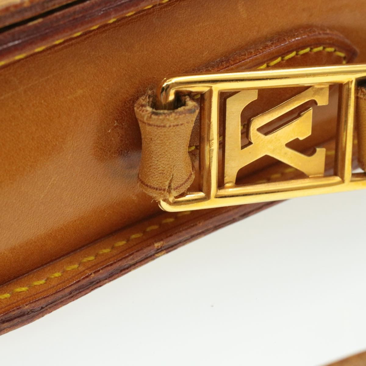 LOUIS VUITTON Nomad Saint Cloud MM Shoulder Bag Beige LV Auth am067g