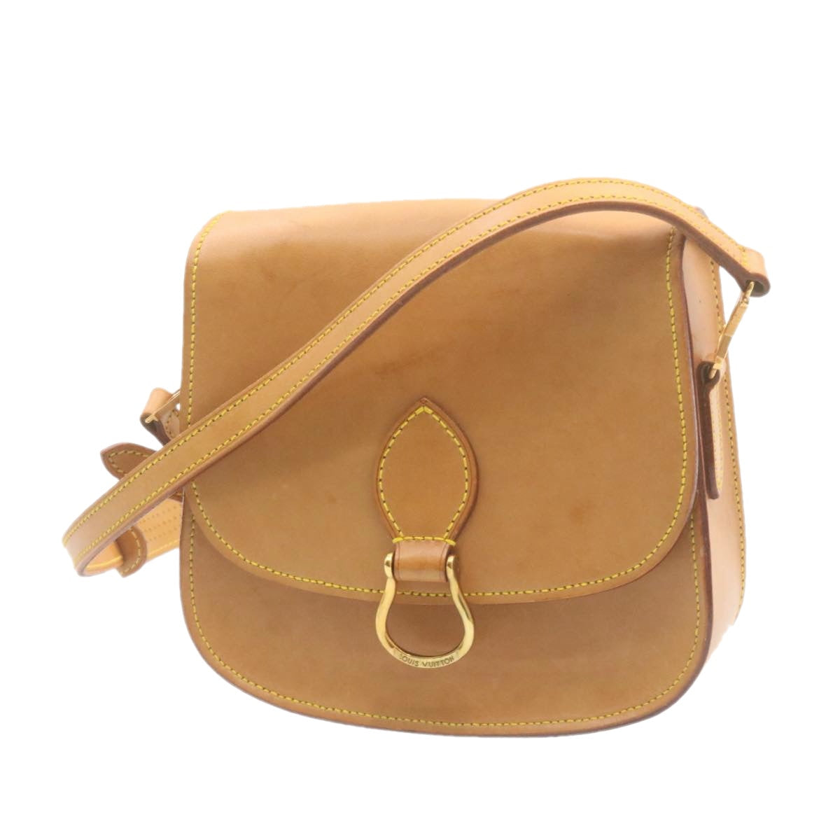LOUIS VUITTON Nomad Saint Cloud MM Shoulder Bag Beige M51243 LV Auth am1043gA