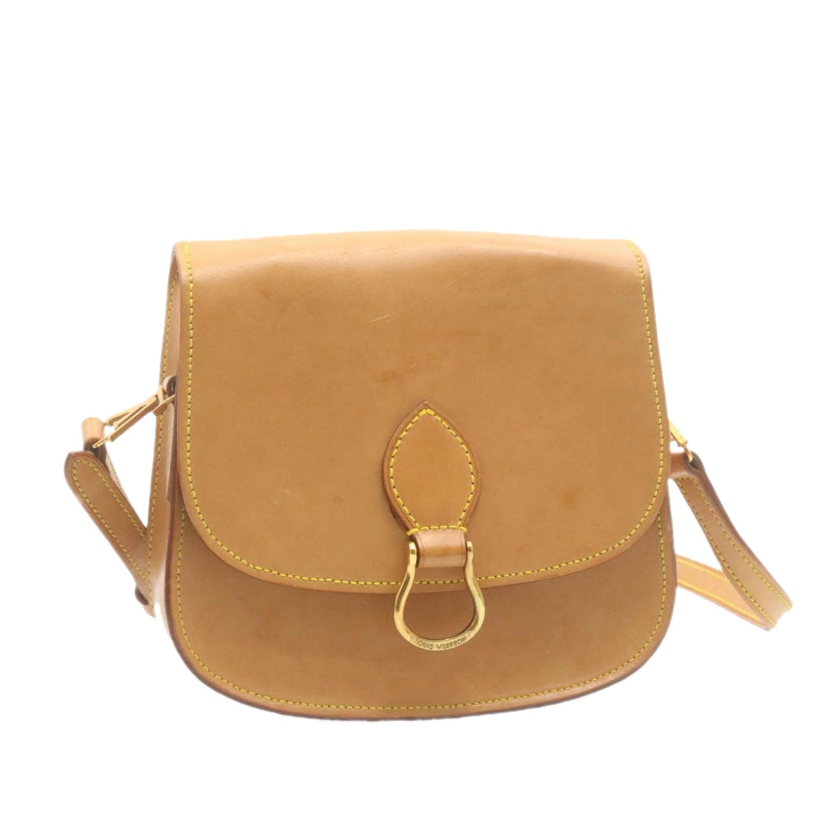 LOUIS VUITTON Nomad Saint Cloud MM Shoulder Bag Beige M51243 LV Auth am1043gA