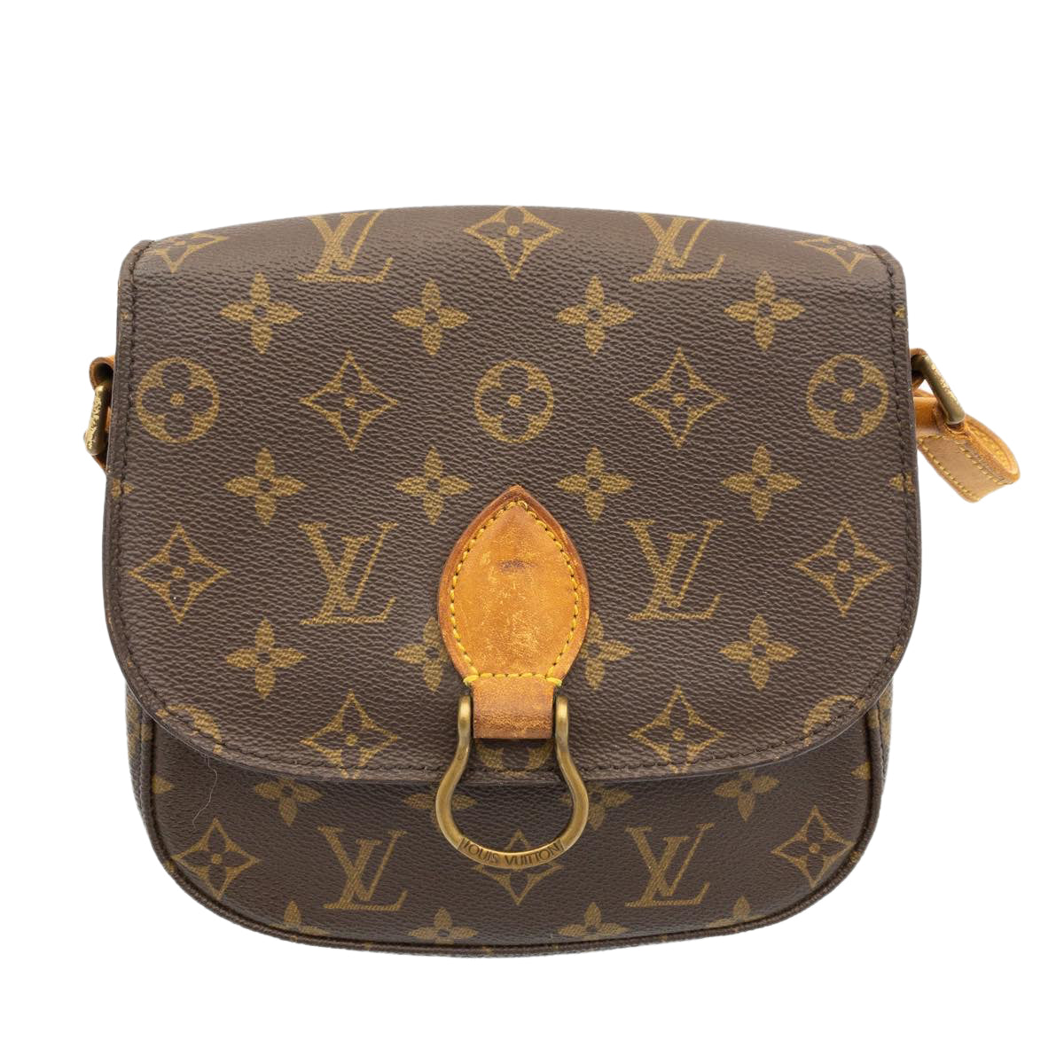 LOUIS VUITTON Monogram Saint Cloud MM Shoulder Bag M51243 LV Auth am1144g