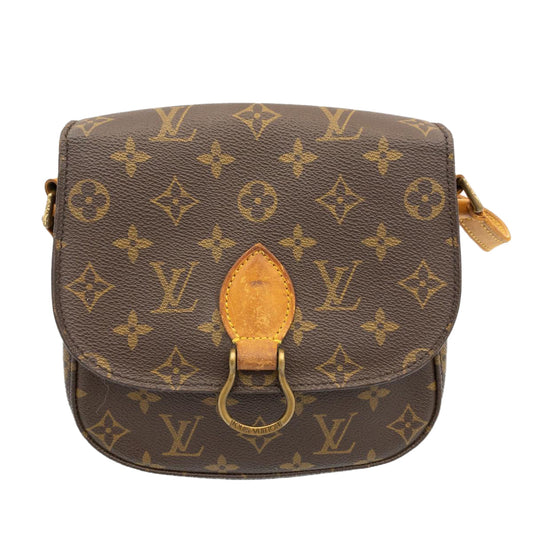 LOUIS VUITTON Monogram Saint Cloud MM Shoulder Bag M51243 LV Auth am1144g