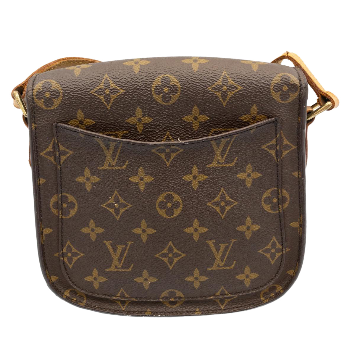 LOUIS VUITTON Monogram Saint Cloud MM Shoulder Bag M51243 LV Auth am1144g