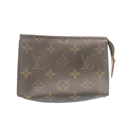 LOUIS VUITTON Monogram Poche Toilette 15 Pouch M47546 LV Auth am1911g