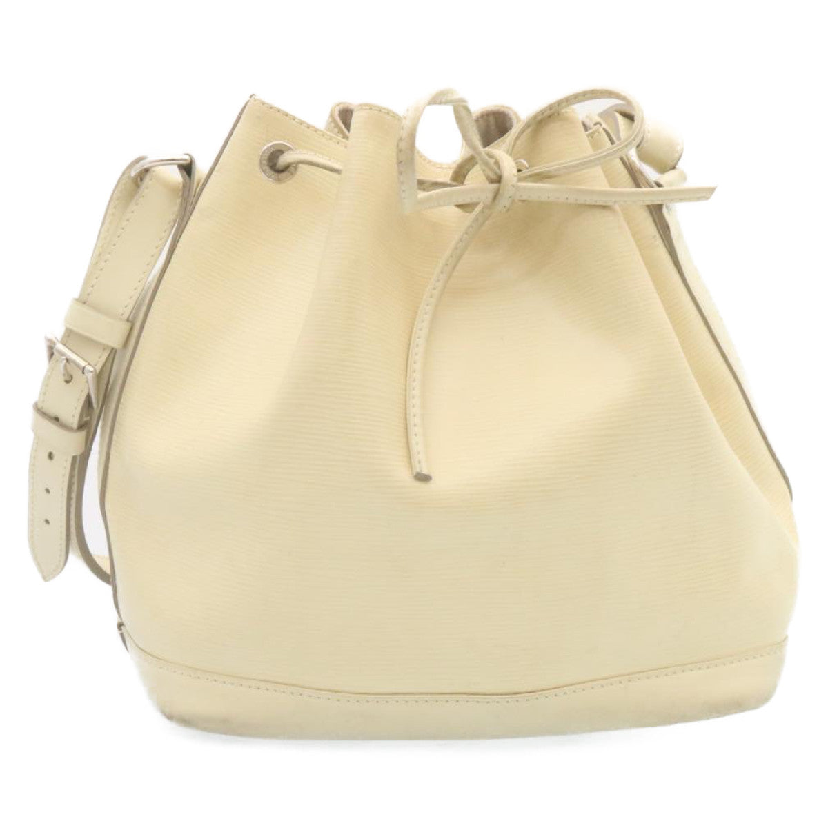 LOUIS VUITTON Epi Noe Shoulder Bag White M4084J LV  am2138g
