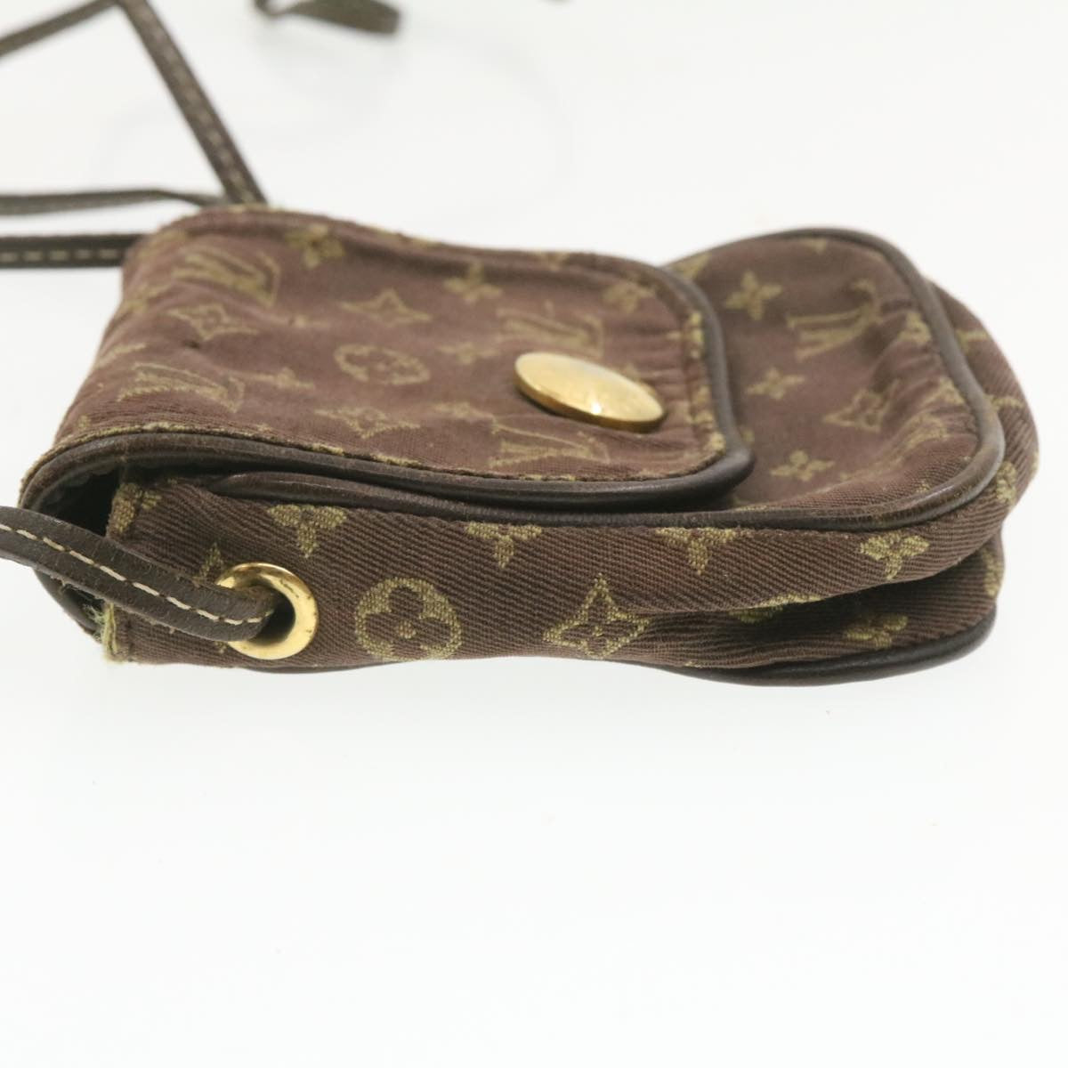 LOUIS VUITTON Monogram Idylle Pochette Cancun Pouch Brown M95313 LV Auth am273g