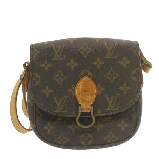 LOUIS VUITTON Monogram Saint Cloud PM Shoulder Bag M51244 LV Auth am888g