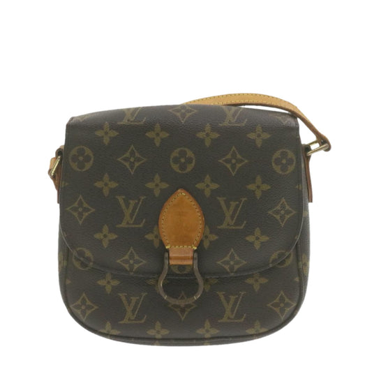 LOUIS VUITTON Monogram Saint Cloud MM Shoulder Bag M51243 LV Auth am936g