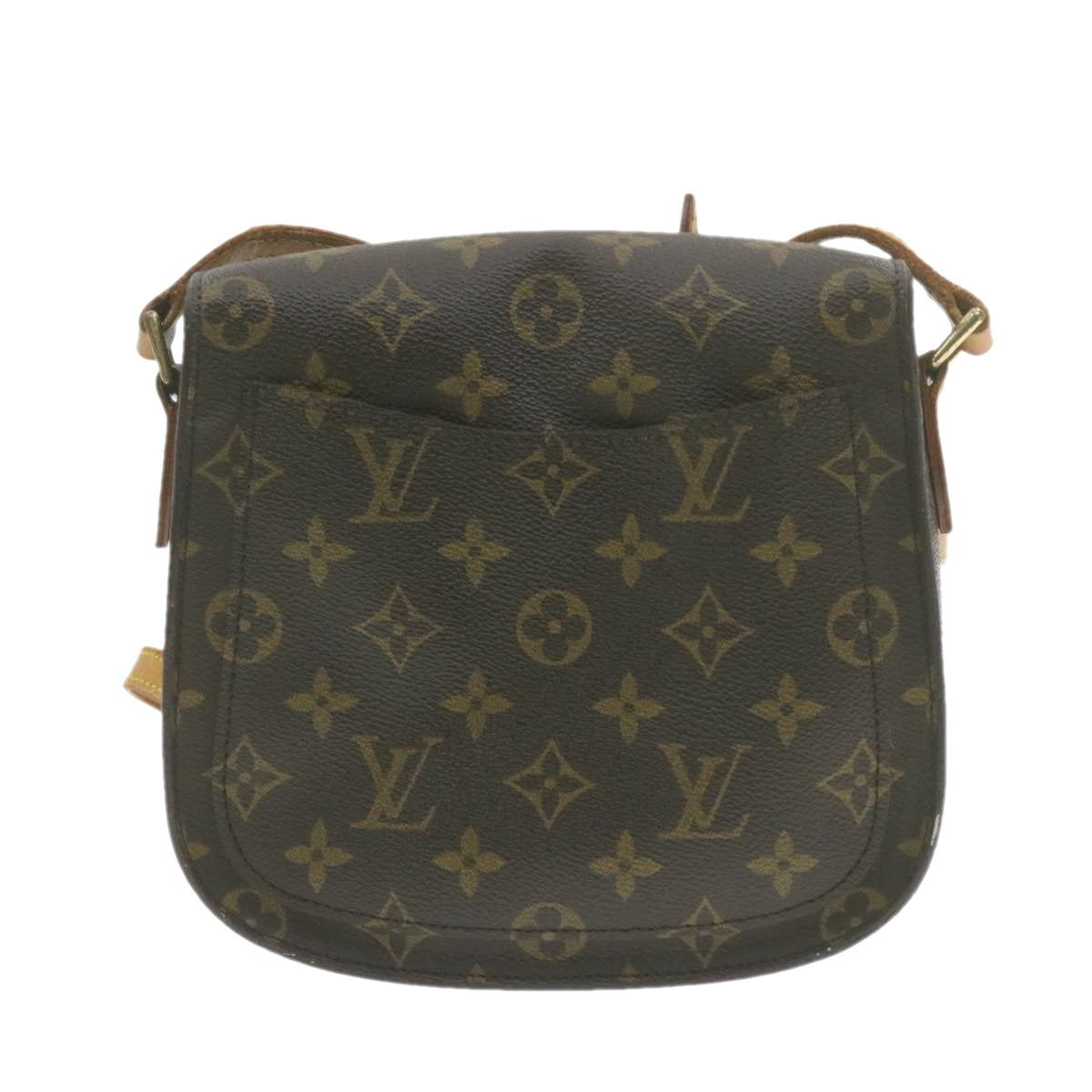 LOUIS VUITTON Monogram Saint Cloud MM Shoulder Bag M51243 LV Auth am936g