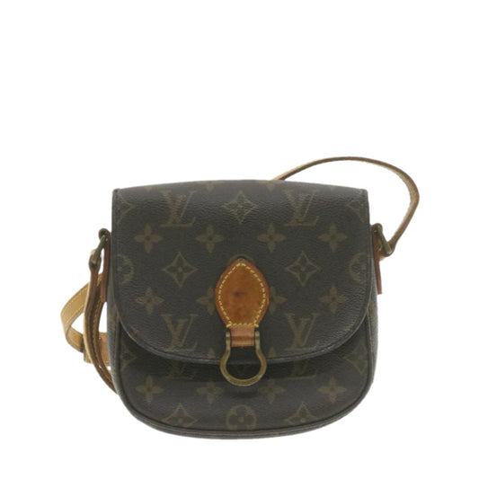LOUIS VUITTON Monogram Saint Cloud PM Shoulder Bag M51244 LV Auth am939g