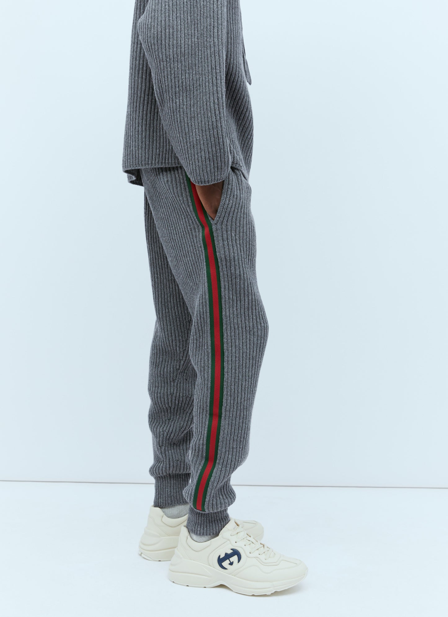 Gucci Men Wool Cashmere Pants