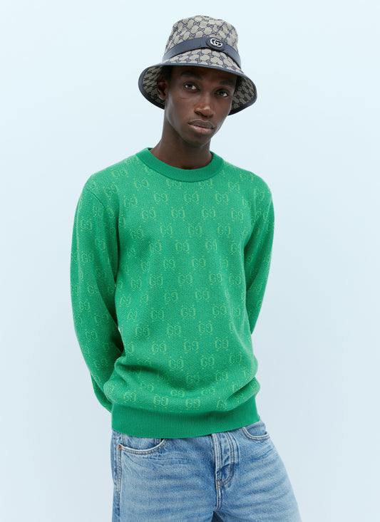 Gucci Men Gg Canvas Bucket Hat