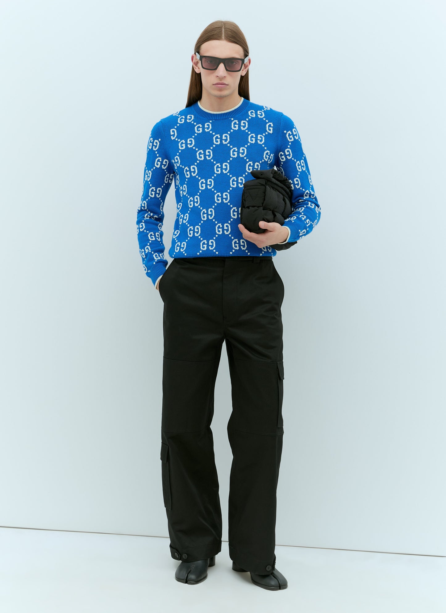 Gucci Men Drill Cargo Pants