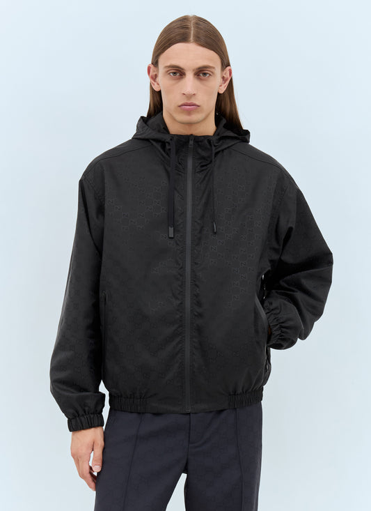Gucci Men Gg Ripstop Jacket
